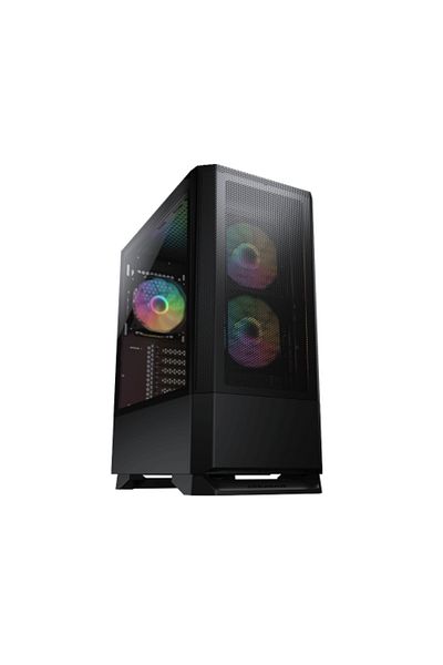 Cougar Carcasa COUGAR MX430 Mesh RGB, Mid Tower, tempered glass (Negru)