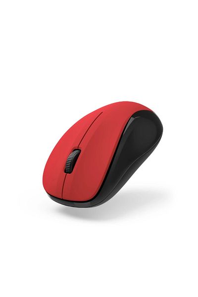 Hama Mouse Wireless HAMA MW-300 V2, Wireless, USB, 1200 dpi (Rosu/Negru)