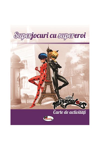 Aramis Superjocuri cu supereroi - carte de activități