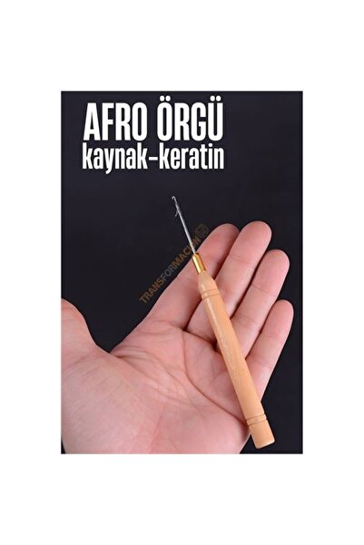 ModaCar Afro Örgü İğnesi Saç Kaynak Keratin Tığı