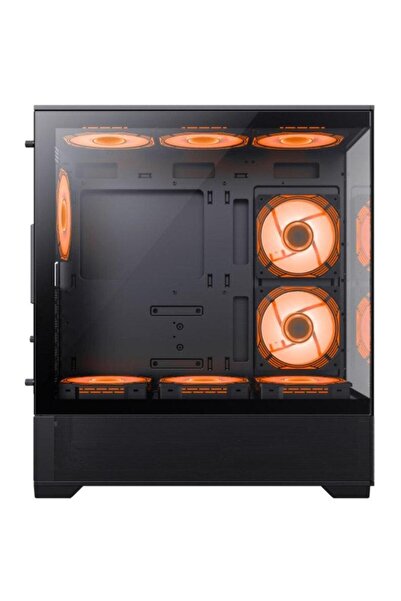 GAMEMAX Gamemax Vista AB Case, Middle Tower, Without PSU, ATX (Black)