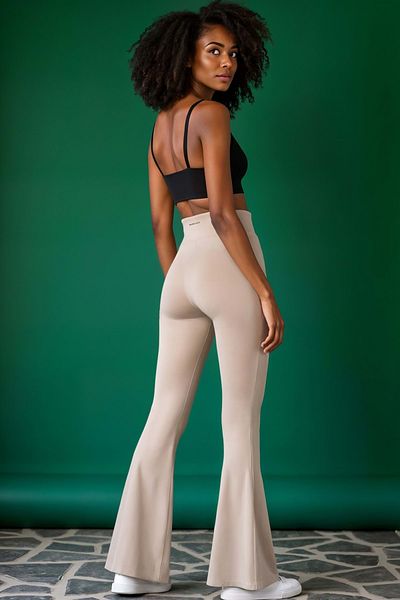 DARK SEER DS LUNA BEIGE SPANISCHE LEGGINGS mit hohem Bund, Straffung und Flexibilität