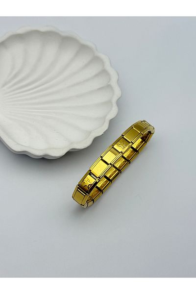 ilvesa shop Italian Charm Bracelet - Gold Model Star