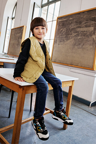 Vicco Modo Hafif Erkek Çocuk Siyah Spor Ayakkabı