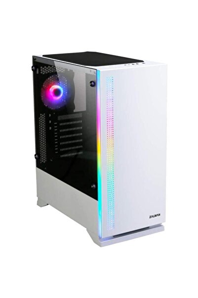 Zalman Carcasa Zalman S5, MiddleTower (Alb)