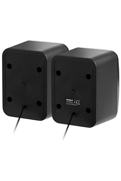 Rebel Rebel Speakers KOM1151, 2.0, 6 W (Black)