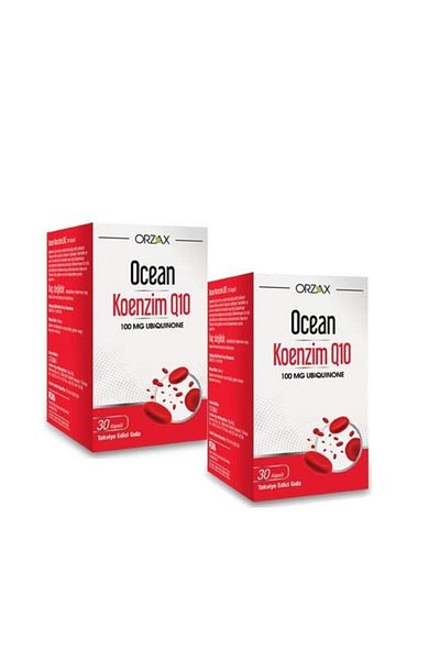 Ocean Coenzyme Q10 100 Mg Ubikinon 30 Capsules 2 Pack