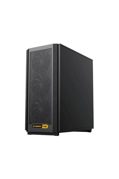 GAMEMAX Carcasa Gamemax F46 Dark, Middle Tower (Negru)