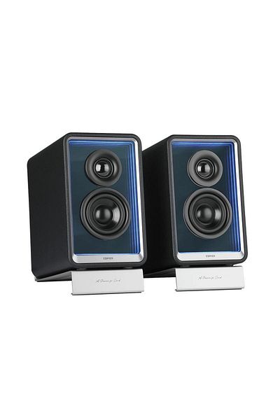 Edifier Boxe EDIFIER 2.0 QR65-BK, 70W (2 x 15W, 2 x 20W), Bluetooth 5.3, USB-C, USB-A, AUX, sub-out