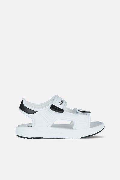 Vicco Men's Preschool White Sandals - Vital Basic