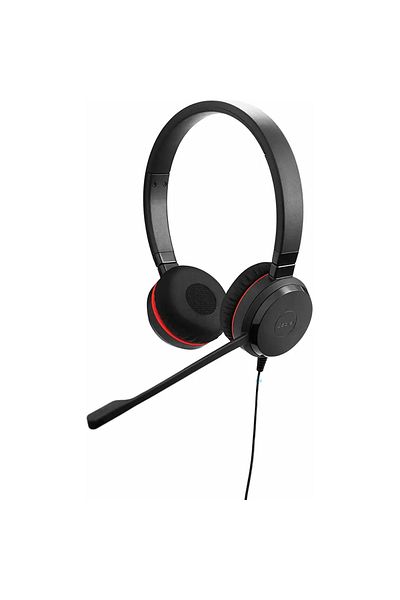 Jabra Casca stereo cu microfon Jabra Evolve 30 II Jack stereo (Negru)