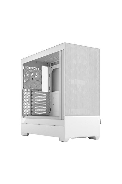 Fractal Design Carcasa Fractal Design Pop Air Clear, Middle Tower, fara sursa, ATX (Alb)