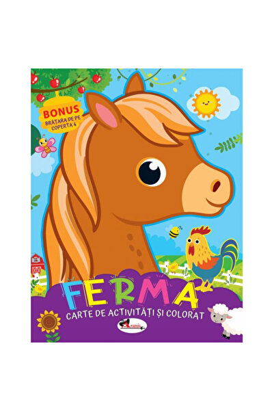 Aramis Fermă. Carte de colorat cu activități