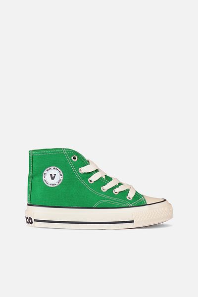 Vicco Star Basic Unisex Young Green Sneaker