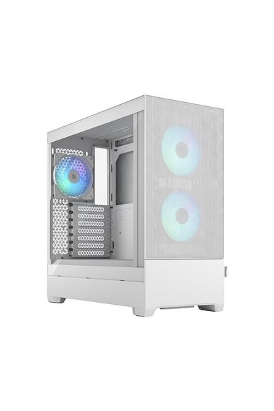 Fractal Design Fractal Design Pop Air RGB Case, Glass (White)
