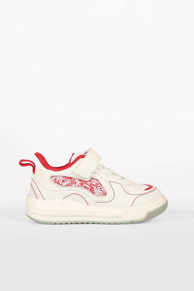 Vicco Disnew Lighted Baby Girl White Sneaker