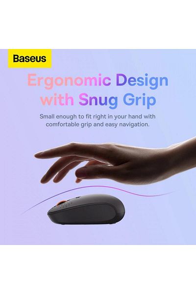 Baseus Mouse Fara Fir BT 5.0 - Baseus F01A B01055502833-00, Gri