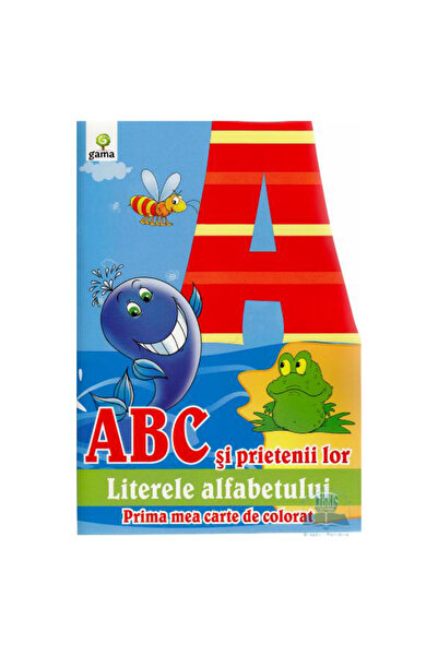 Gama Abeceda a priatelia, omaľovánka