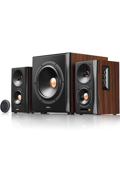 Edifier Boxe Edifier S360DB, 2.1, 155 W, bluetooth, telecomanda wireless (Maro)