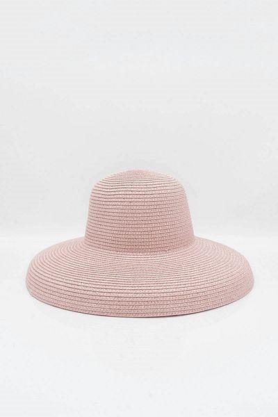 Külah Women's Wavy Trend Powder Straw Hat