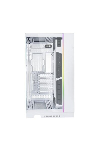 Lian Li Carcasa Lian Li O11 Dynamic EVO XL, Tempered Glass, Full Tower, fara sursa, ATX, E-ATX (Alb)