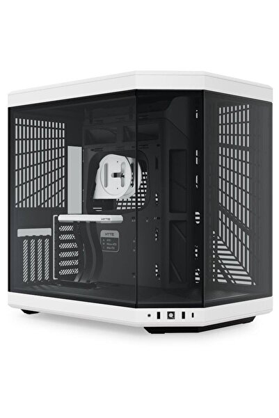 HYTE Carcasa HYTE Y70, Dual Chamber, Middle Tower, Fara sursa, Sticla Securizata