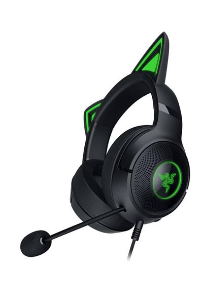 RAZER Casti gaming Razer Kraken Kitty V2, USB Type A (negru)