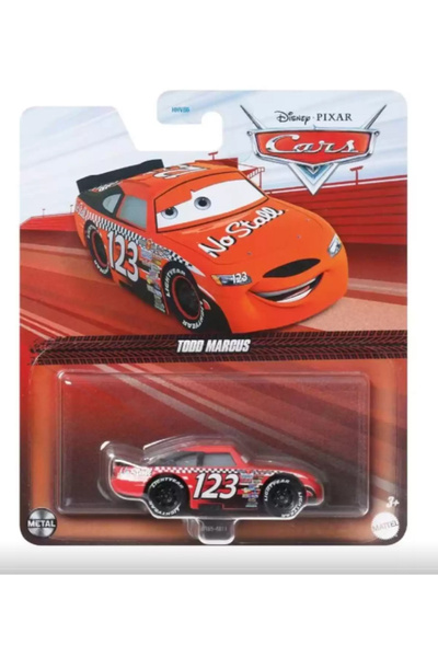 DİSNEY CARS Disney Cars Arabalar Filmi 1/55 Ölçek Tekli Karakter Araçlar GRR55 Todd Marcus