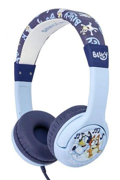 OTL Casti Stereo OTL BL1073 Bluey, Pentru copii, Cu fir (Albastru)