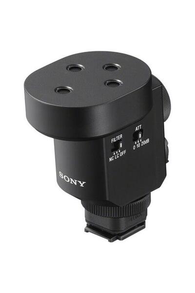 Sony Microfon profesional Sony ECM-M1, Compact, 8 moduri de inregistrare (Negru)