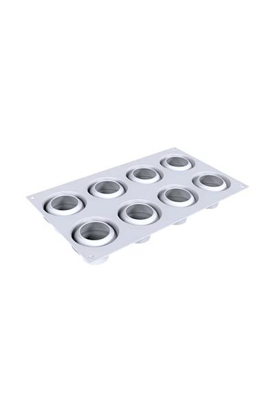 silikomart Silicone Flower Mold, Daisy 60, 8 Cavities, Ø58x41h Mm