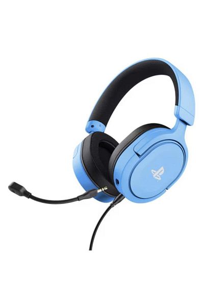 Trust Casti Gaming Trust GXT 498B Forta, Microfon, pentru PS5, PS4 (Albastru)