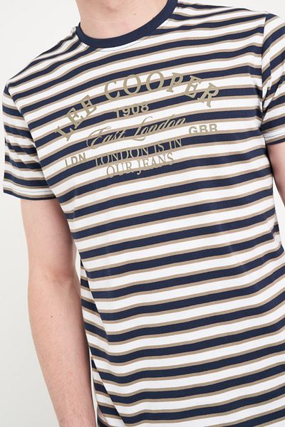 Lee Cooper Tricou barbat cu model in dungi