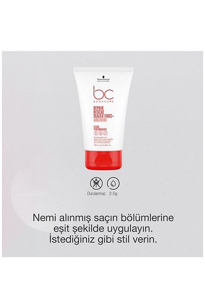 Bonacure Bc Bonacure Repair Rescue Frizzy and Electrified Hair Soothing Leave-In Cream 100ml