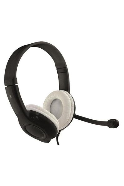 Mediatech Casti Stereo Media Tech EPSILION, Microfon (Negru/Alb)
