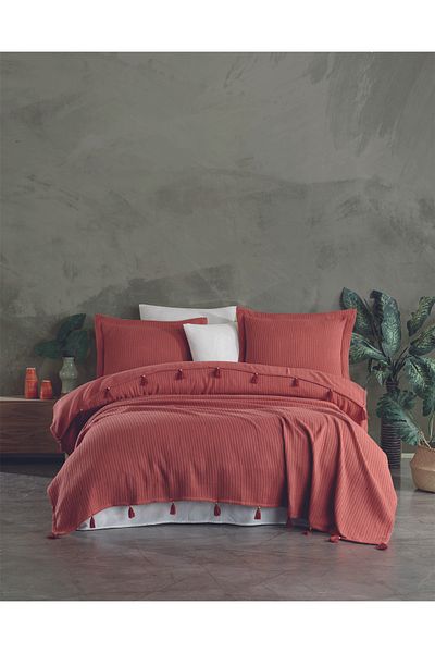 Marka 100% Cotton Luxury Braided Cream Set Newhome