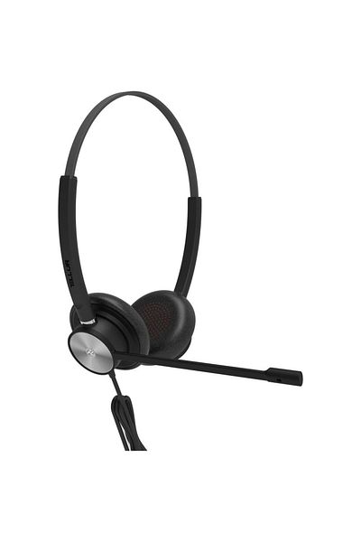 TELLUR Casti Tellur Voice 320, Binaural, USB, Adaptor Type-C (Negru)