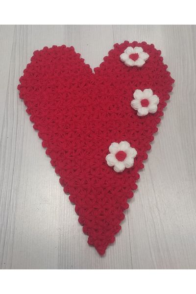 Kevser nur tuhafiye Hand Knitted Dowry Heart Model Lif