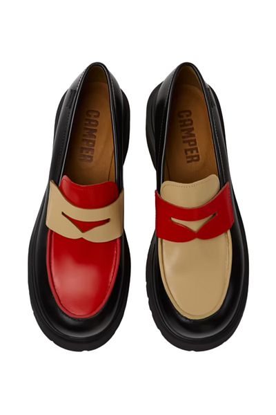 CAMPER Twins Women's Multicolor Leather Loafer K 201425 -028
