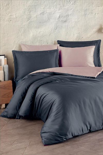 VAROL Laura Home - Cotton Satin Single Duvet Cover Set