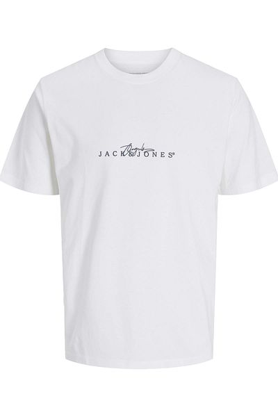 Jack & Jones Тениска с лого JORVARENNA и кръгло деколте 12273163