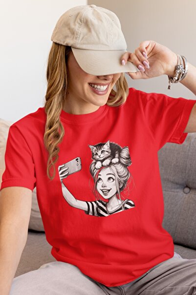 Butik TRIOC DE FEMEI/BĂRBAȚI bumbac 100% LU FEMEI pisică TRIUC CU MÂMĂ SCURTĂ...