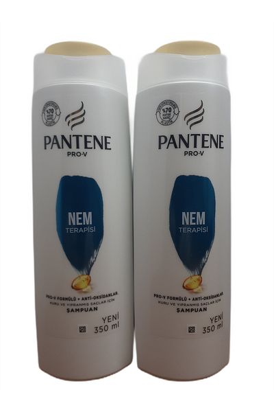 Pantene 350 ml Moisture Therapy Shampoo 2 Pieces