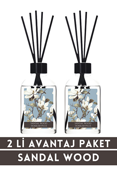 homeartplus 2li avantaj paket Sandal wood oda kokusu bambu esansiyel uçucu ya...