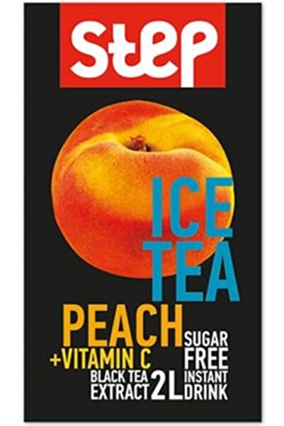 Step عصير ستيب اللذيذ بنكهة ايس تي خوخ بدون سكر