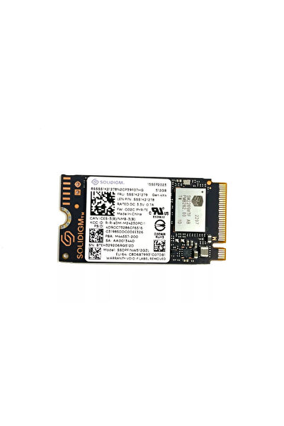 Solidigm SSDPFINW512GZL 512 GB 2242 M.2 NVMe SSD - OEM KUTUSUZ -