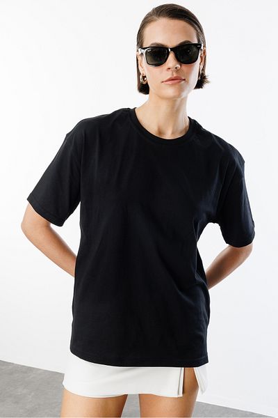 GENIUS STORE Μπλουζάκι από 100% οργανικό βαμβάκι με χαλαρή εφαρμογή (Half Uncle Style)