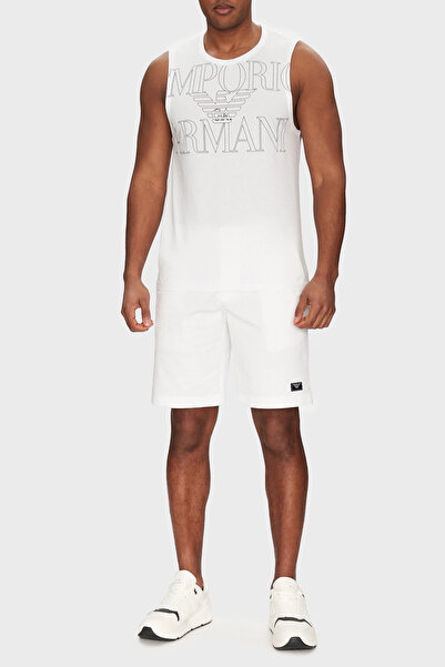 Emporio Armani Streç Pamuklu Regular Fit Normal Bel Short Erkek SHORT EM000591 AF12336 U0002