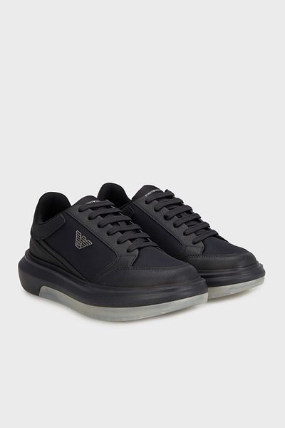 Emporio Armani Logo Thick Sole Sneaker Shoes Men's Shoes X4X633 Xr325 N151