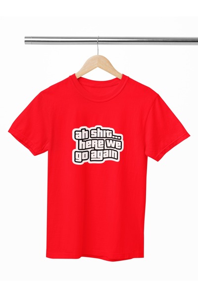 Butik Γυναικείο/ανδρικό μπλουζάκι 100% βαμβάκι Gta Transfer με τύπωμα με στρο...